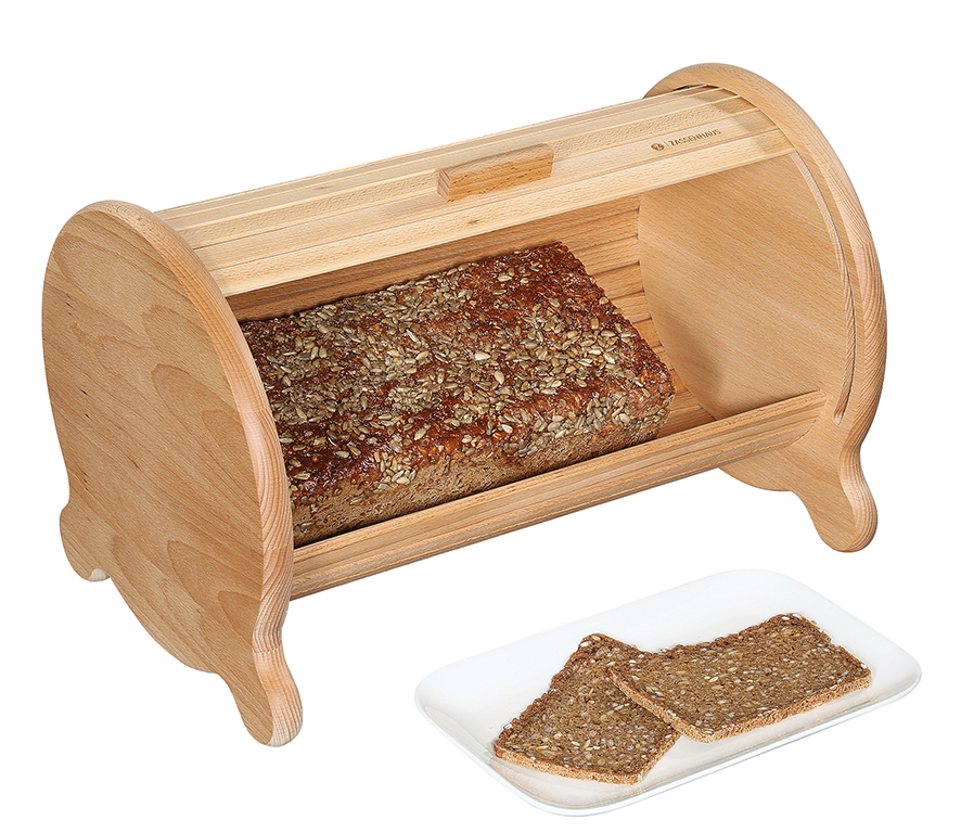 065060 COTTAGE Dřevený chlebník 40x26 cm od Zassenhaus provedení buk je opravdu nádherný